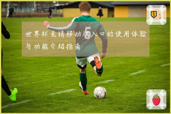 世界杯竞猜移动端入口的使用体验与功能介绍指南