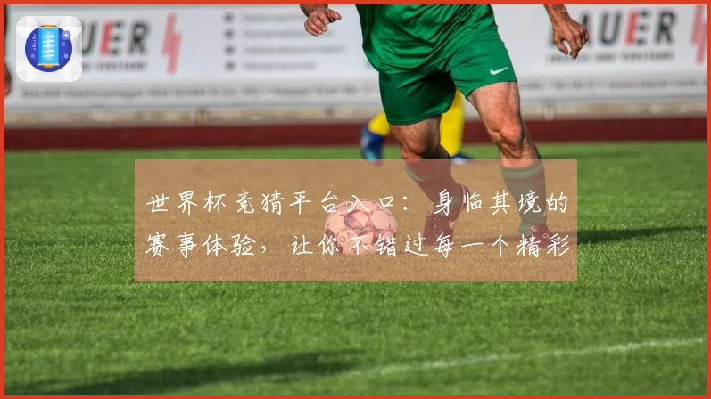 世界杯竞猜平台入口：身临其境的赛事体验，让你不错过每一个精彩瞬间！